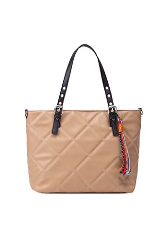 myMo Shopper damskie 12925863, beżowy, jeden rozmiar