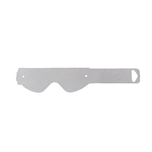 SeeCle Tear Off compatible bili per maschera Scott 89 XJ WFS Works Kit 50 szt, Unisex Dorosły, Przezroczysty, Jeden rozmiar