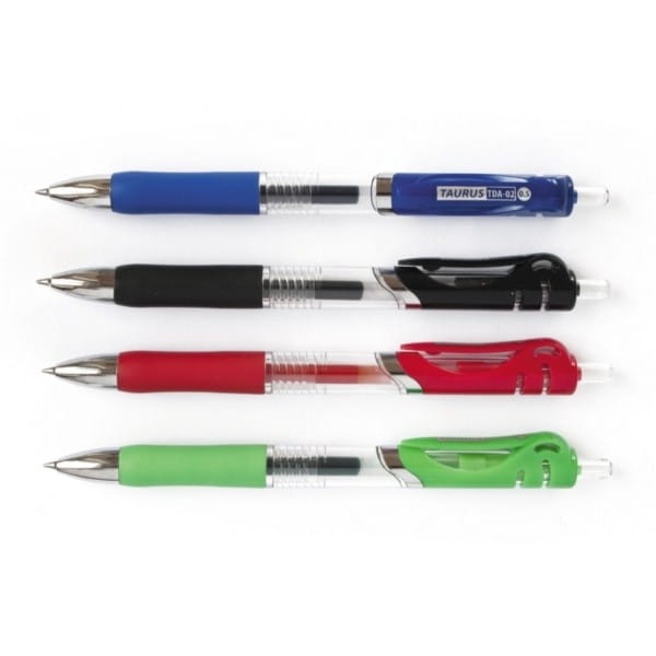 Długopis automatyczny żelowy TAURUS TYP-G2 zielony 1szt. /TDA-02/