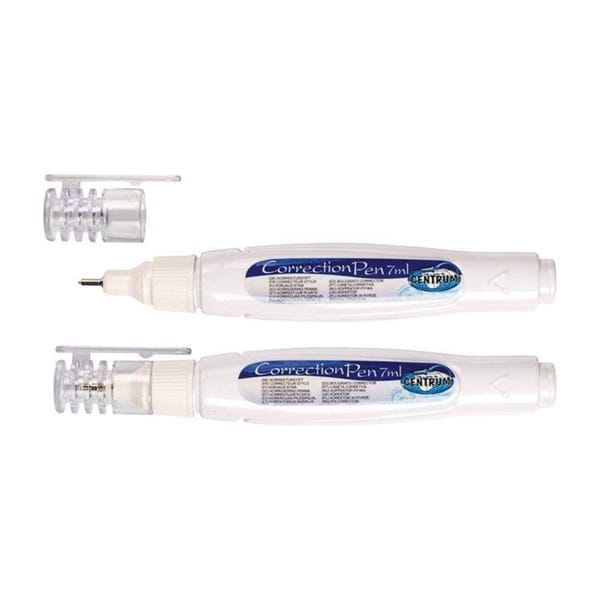 Korektor w piórze 7ml CENTRUM z metalową końcówka /80110/