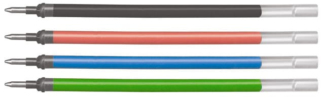 Wkład do długopisu żelowego RYSTOR R-100 DO GF EKO/GL EKO czerwony 1szt.