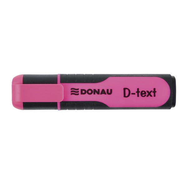 Zakreślacz DONAU D-tekst różowy /7358001PL16/