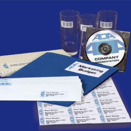 Etykiety uniwersalne Economy Europe100 by Avery Zweckform; A4, 100 ark./op., 38 x 21,2 mm, białe /ELA001/