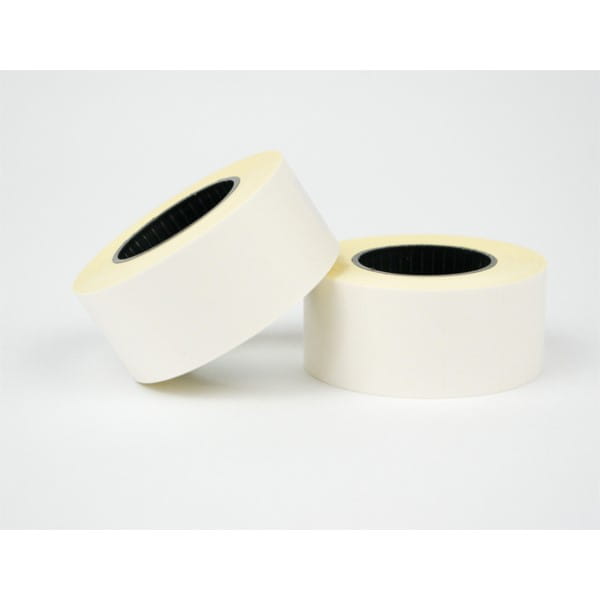 Taśma do metkownic 2-rzędowa 24x15,5mm DH prosta biała /etrcdh024x15.5drb/