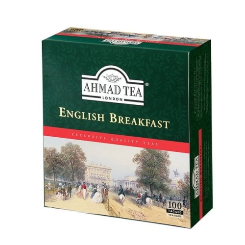 Herbata czarna ekspresowa AHMAD ENGLISH BREAKFAST TEA z zawieszką 100szt.