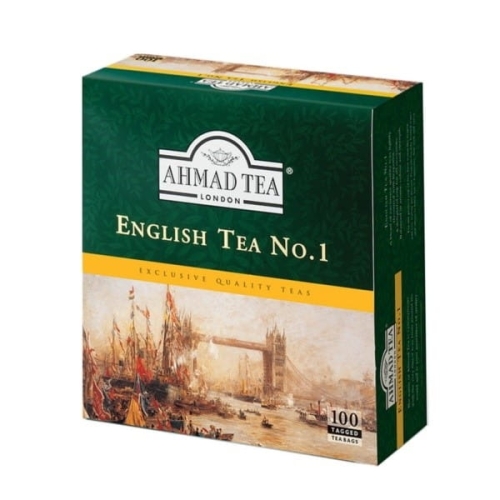 Herbata czarna ekspresowa AHMAD ENGLISH TEA z zawieszką 100szt.