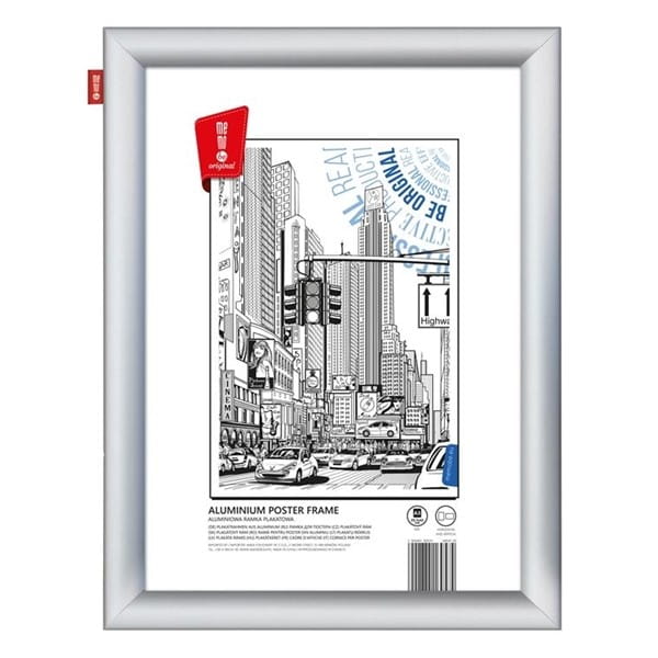 Ramka aluminiowa na plakaty A3 OWZ pleksi 42x29,7cm /RPA3AL YU/