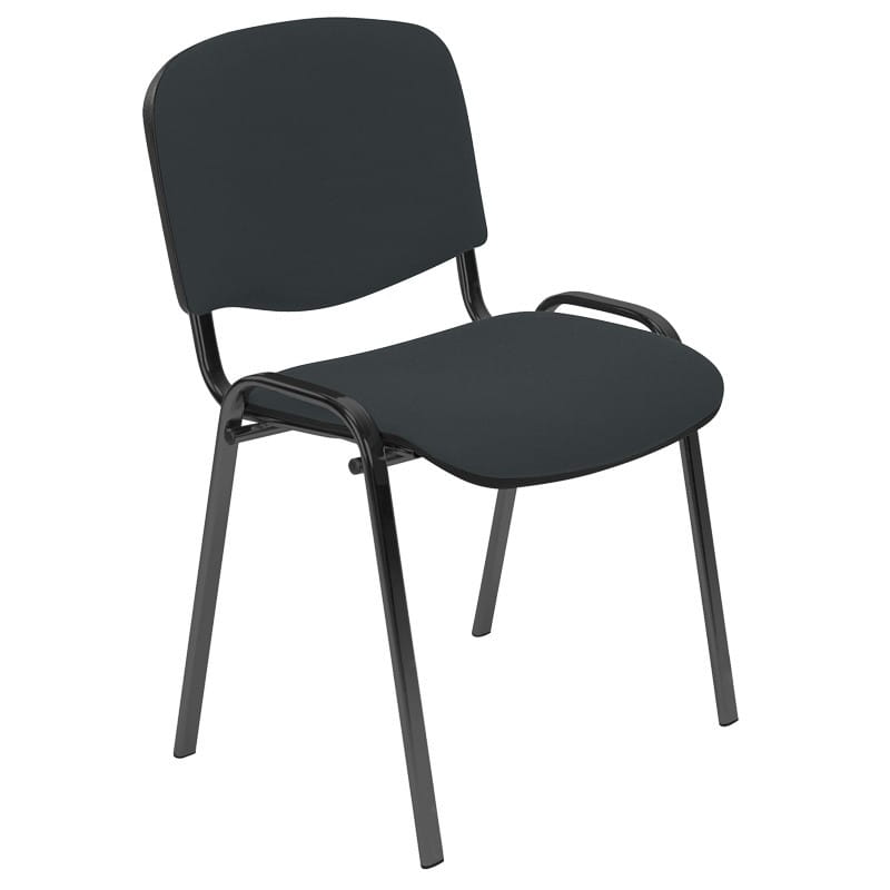 KRZESŁO KONFERENCYJNE ISO BLACK C-38 CIEMNOSZARE (21 DNI)