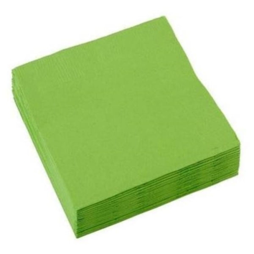 Serwetki dwuwarstwowe 33X33 NICOLS zielone 20 szt.