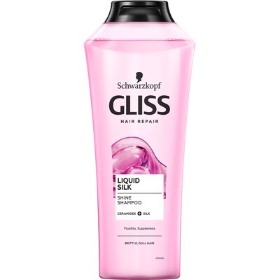 Schwarzkopf GLISS KUR Hair Repair Szampon Liquid Silk Gloss 400ml