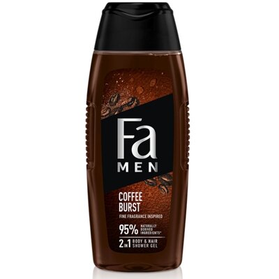 Fa Men Coffee Burst żel pod prysznic z formułą 2w1 o aromatycznym zapachu kawy 400ml primavera-9000101641271