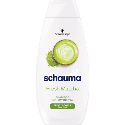 Schauma Fresh Matcha Szampon do włosów przetłuszczających się i suchych 400ml