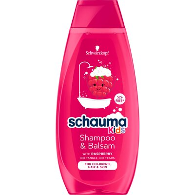 Schauma Schwarzkopf H KIDS SZAMP.Malinowy 400ml&