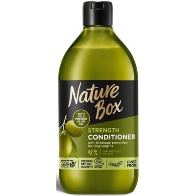Nature Box Nature Box Olive Oil Odżywka do włosów długich wzmacniająca 385ml