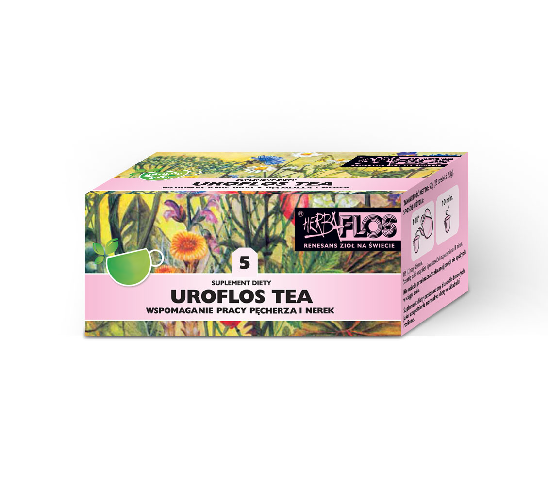 5 Uroflos TEA fix 20*2g - pęcherz, nerki HERBA-FLOS