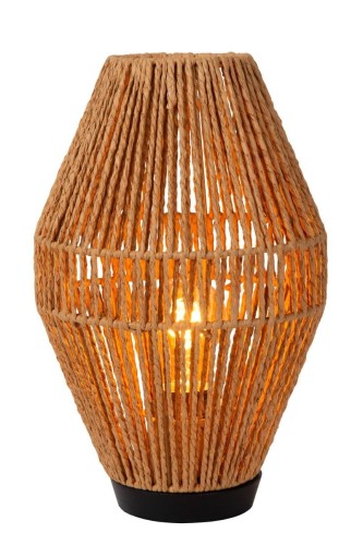 Cordulle lampa stołowa 1-punktowa jasne drewno 34543/01/72