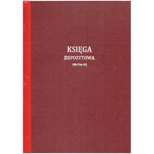 Księga depozytowa / szpitalna [Mz/Szp-65]