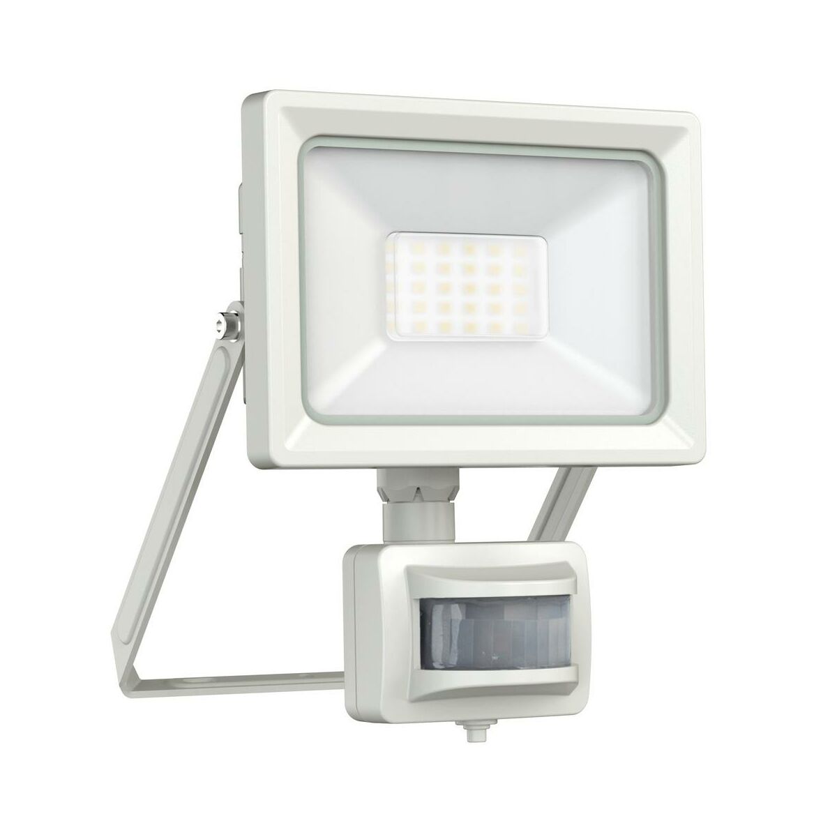 Nąswietlacz zewnętrzny Yonkers biały 2700 lm IP44 z czujnikiem LED Inspire