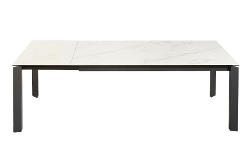 Фото - Обідній стіл Invicta Stół rozkładany Hobart 180-240 cm biały  