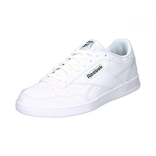 Reebok Damskie tenisówki Court Advance, obuwie białe/obuwie białe/koniczyna zielona, 3 UK, Obuwie białe buty biała koniczyna zielona, 35.5 EU