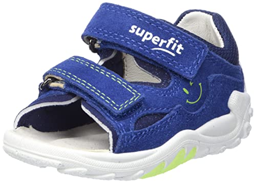 Superfit Sandały Flow, niebieskie/jasnozielone 8010, 21 EU, Niebieski jasnozielony 8010, 21 EU