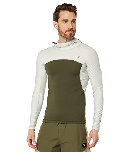 Hurley Coast Guard Hooded Surf Top Koszulka Męska