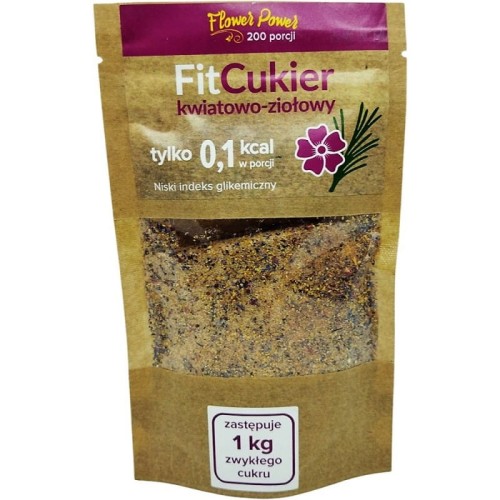 FitCukier™ Kwiatowo Ziołowy Niski Indeks Glikemiczny 100g - Uniphar