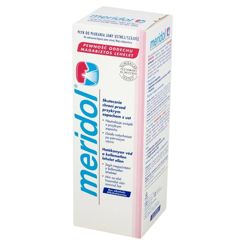 Meridol Pewność Oddechu Płyn do płukania ust 400ml ELMEX-MERIDOL