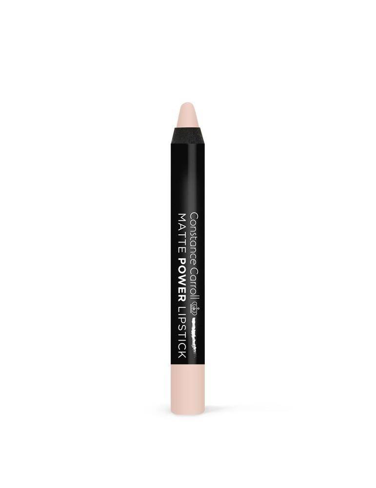 Constance Carroll Constance Carroll, Matte Power, szminka w kredce 8 Apricot Nude