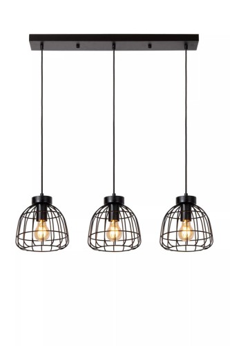 Filox lampa wisząca 3-punktowa czarna 00429/03/30