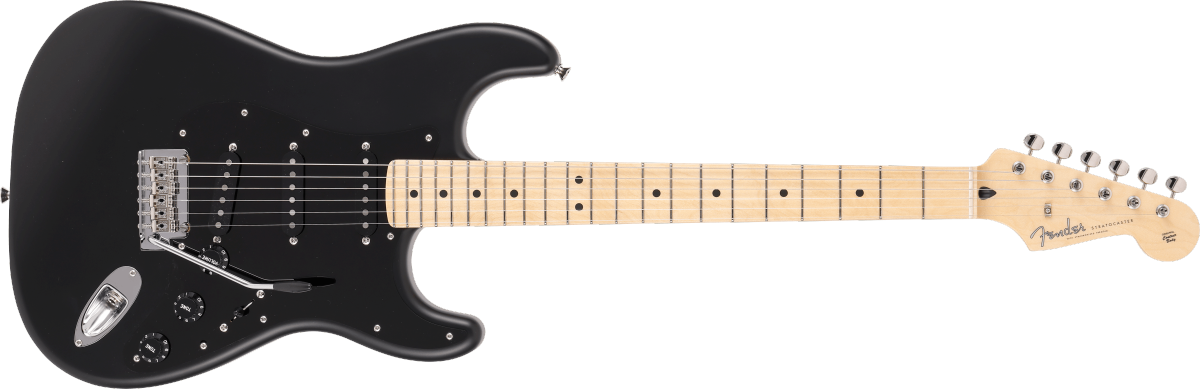Fender Made in Japan Hybrid II Stratocaster Limited Run Blackout Maple