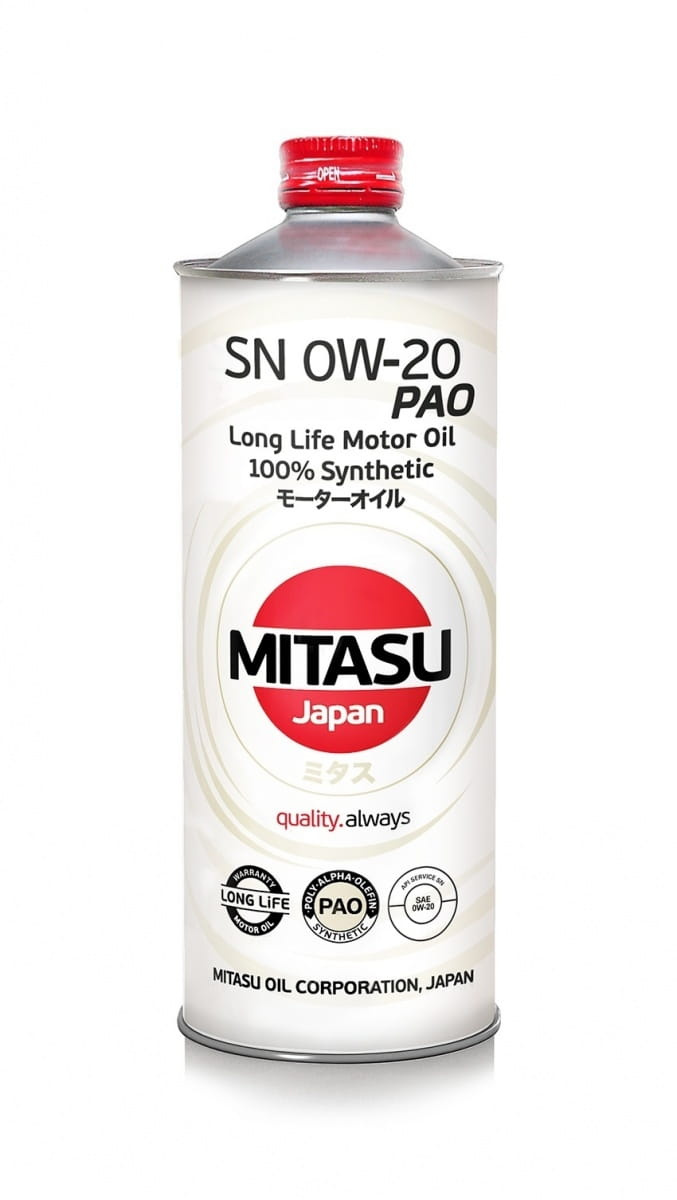 MITASU PAO SN 0W-20 - MJ-110 - 1L
