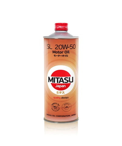 MITASU MOTOR OIL SL 20W-50 - MJ-132 - 1L