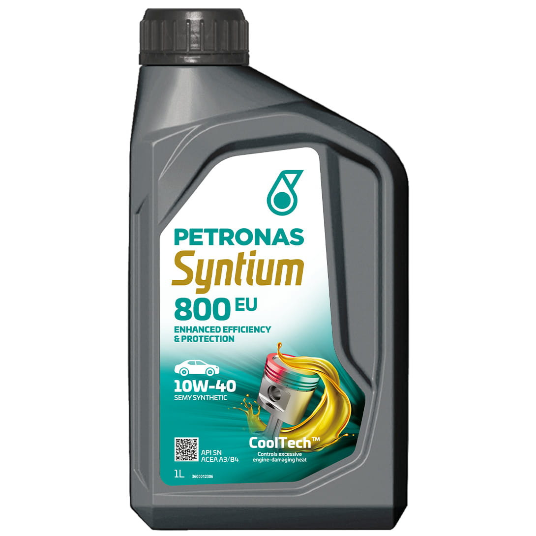 Фото - Моторне мастило Petronas Syntium 800 EU 10W40 1L 