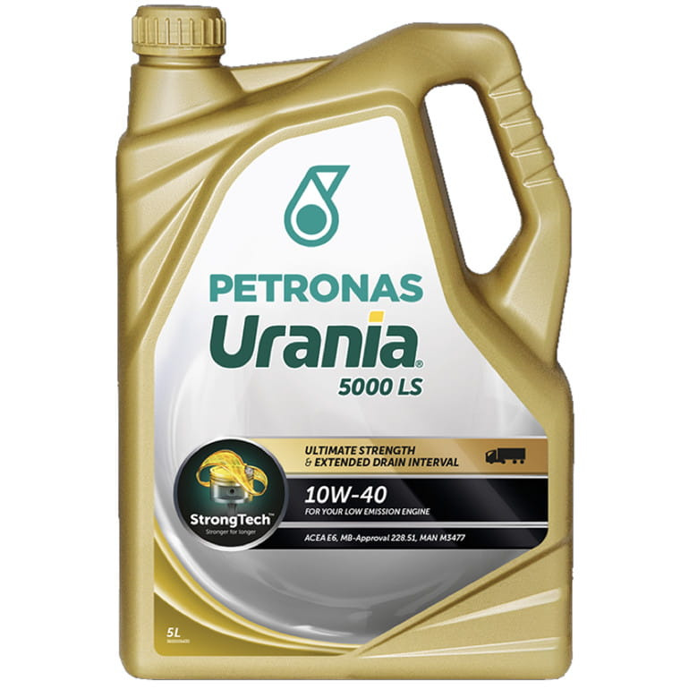 Фото - Моторне мастило Petronas URANIA 5000 LS 10W40 5L 