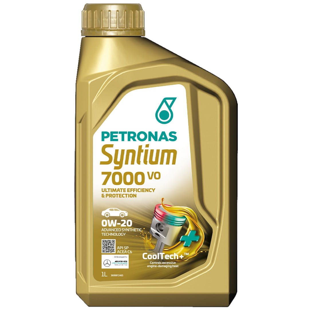 Фото - Моторне мастило Petronas Syntium 7000 VO 0W20 1L 