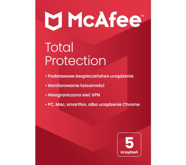 McAfee Total Protection 5PC [USŁUGA CYKLICZNA]