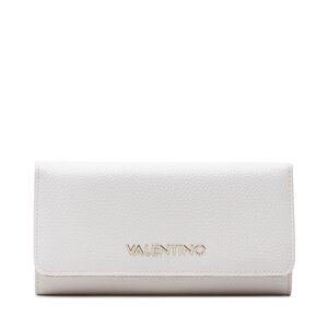 Duży Portfel Damski Valentino Alexia VPS5A8113 Bianco/Cuoio