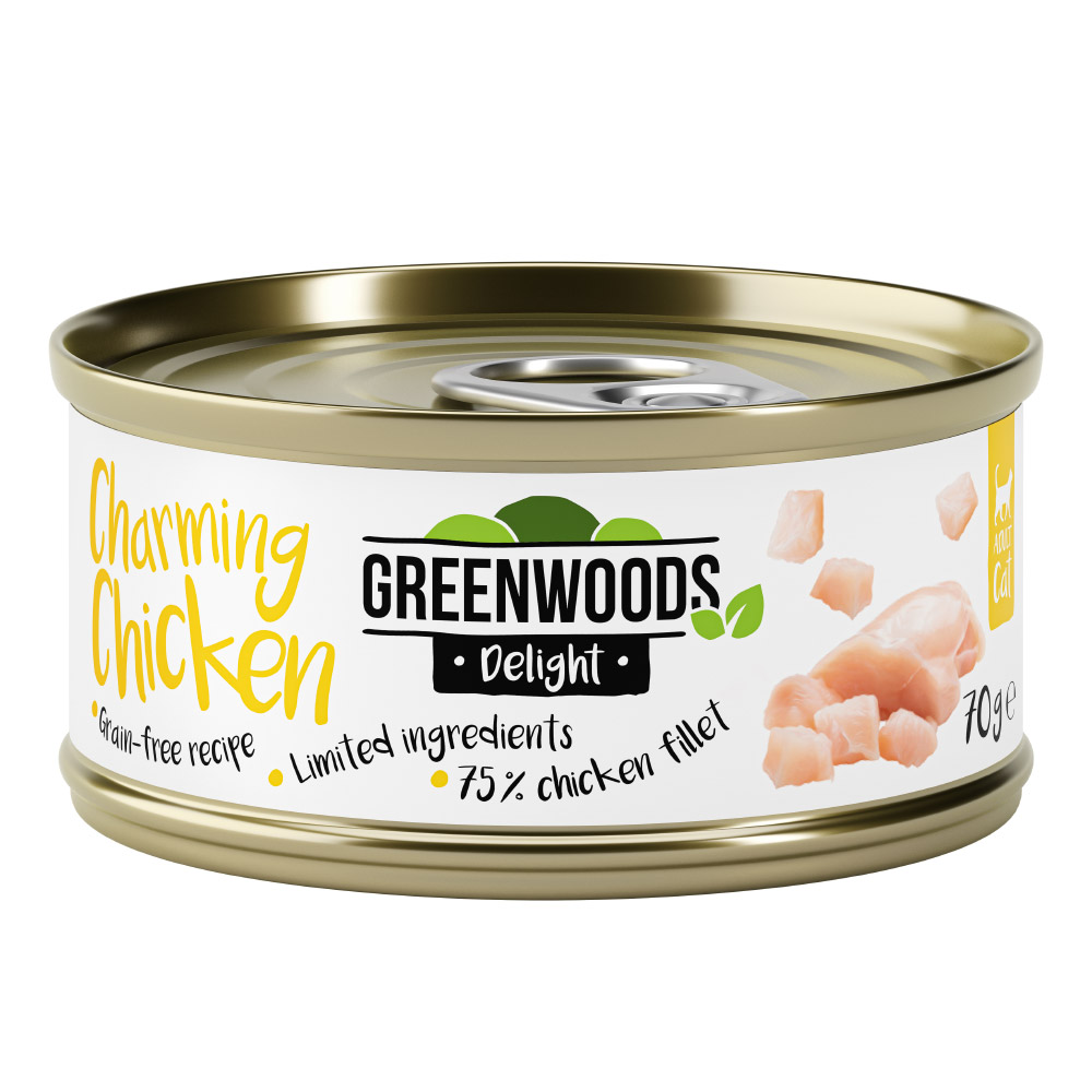 Greenwoods Delight, filet z kurczaka 6 x 70 g