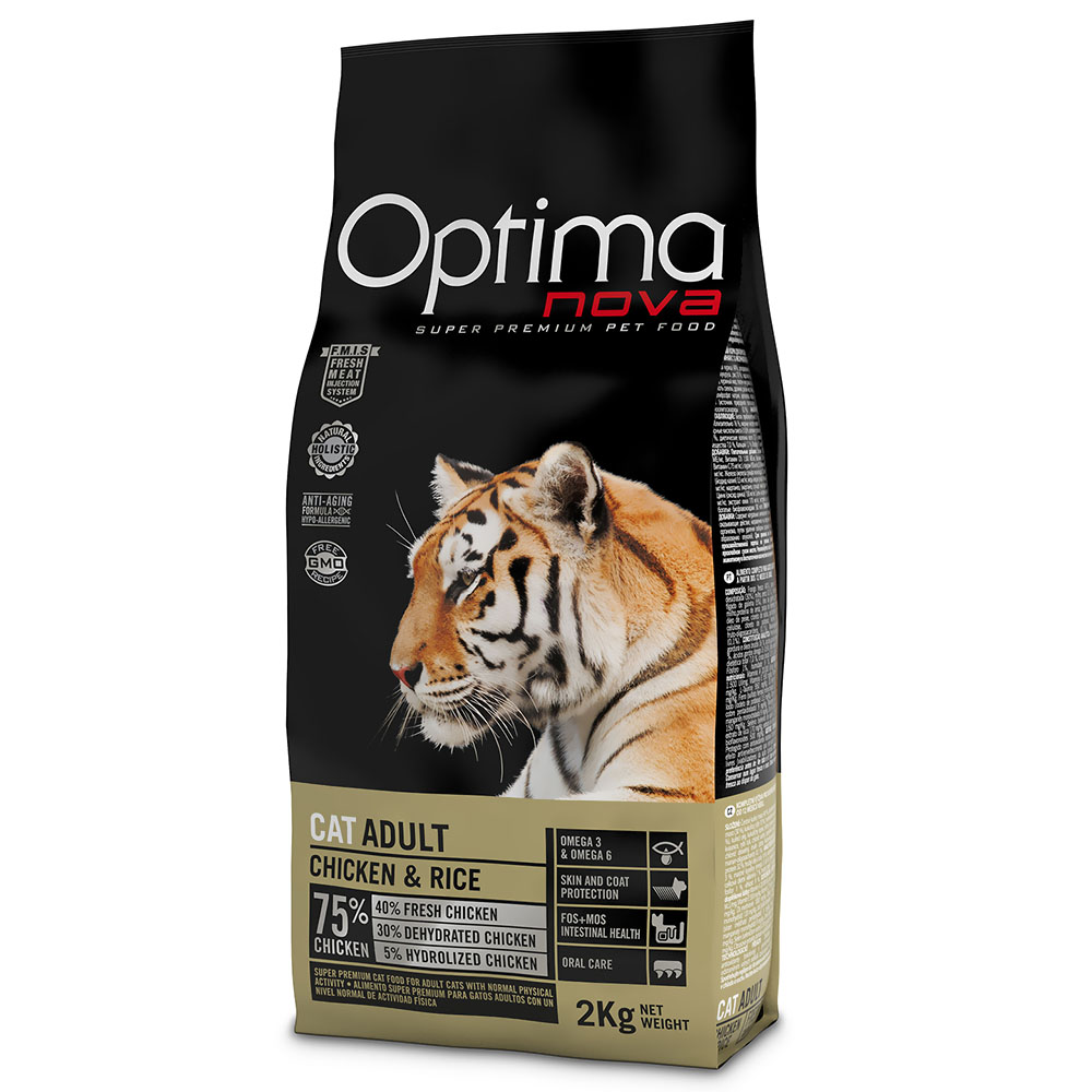 Optimanova Cat Adult Chicken And Rice 8kg
