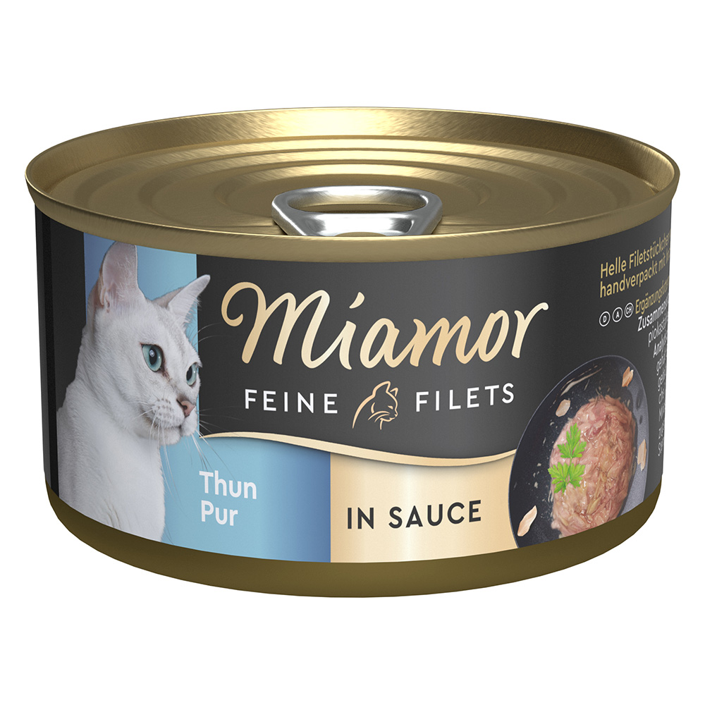 Miamor Feine Filets w puszkach, 24 x 85 g - Tuńczyk