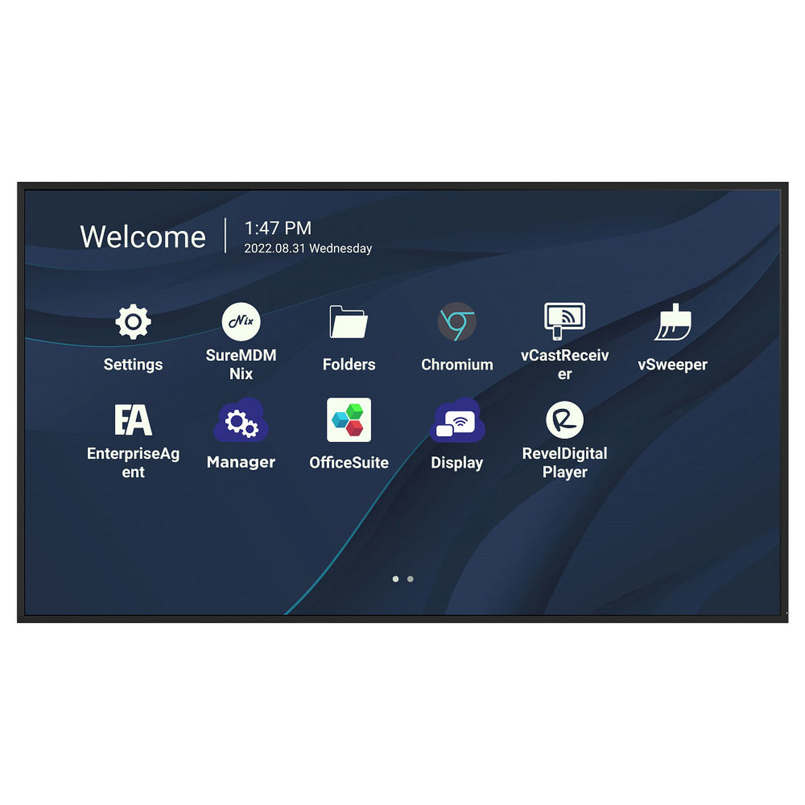 ViewSonic CDE6530 monitor 4K 65