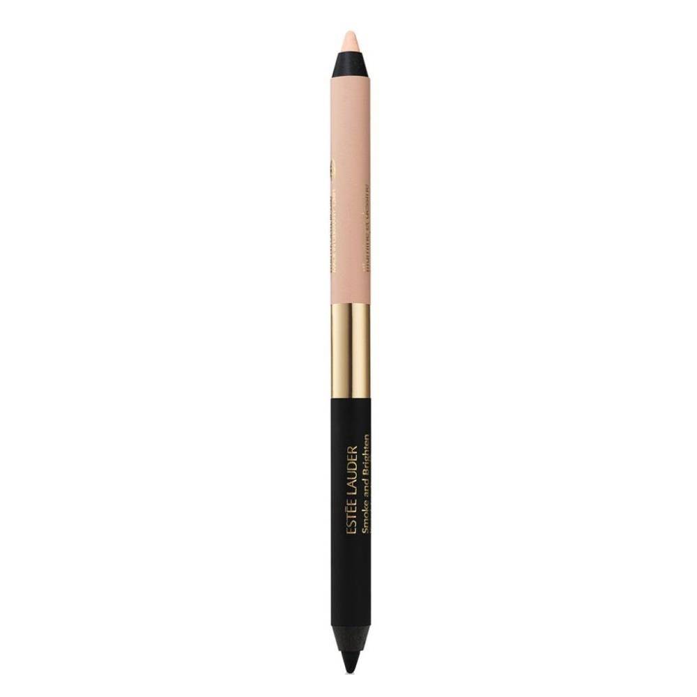 Smoke And Brighten Kajal Eyeliner Duo kremowa kredka do oczu 2w1 Noir/Cream 0.5g