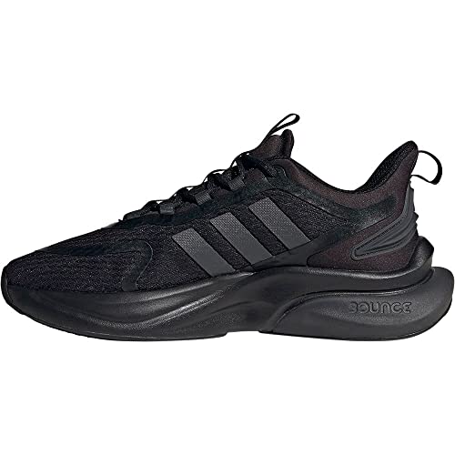 adidas Alphabounce +, Trampki damskie, Core Black/Carbon/Gold Met, 37 1/3 EU, Core Black Carbon Gold Met, 37.5 EU