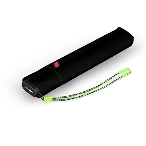 Doppler Knirps US.050 ultralekkie manualne wąskie neon czarny jeden rozmiar, Neon czarny