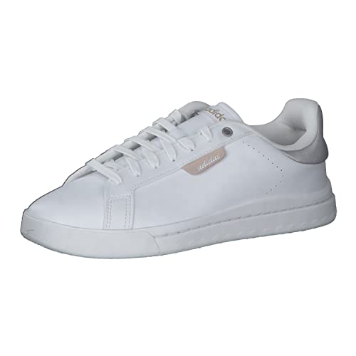 adidas Court Silk, Trampki damskie, Ftwr White Ftwr White Taupe Met, 41.5 EU