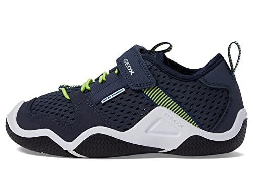 Sneakersy Geox - J Wader B. A J3530A 01450 C0749 D Navy/Lime