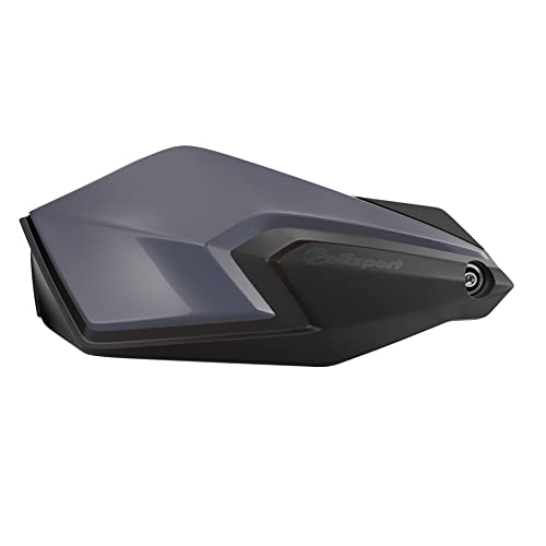 POLISPORT 8308900006 - S-DUAL 2 punkty mocowania MX-Style wykonane z tworzywa sztucznego z dołączonym zestawem montażowym kompatybilny ze wszystkimi modelami motocrossu/enduro w kolorze szarego nardo