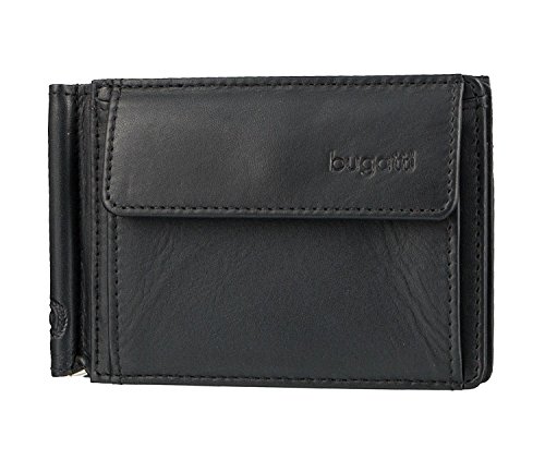 Bugatti Kuzyn Portfel, 10 cm, czarny, 10 cm, portmonetka