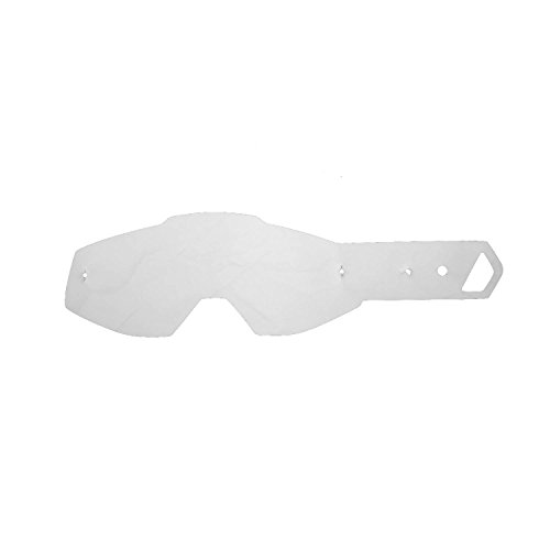 tear off kompatybilne dla okularów/maska 100% Racecraft / Warstwa / Accuri / Mercury / Warstwa Plus / Accuri Plus zestaw 10 sztuk